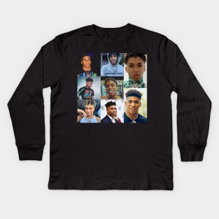 NLE Choppa Kids Long Sleeve T-Shirt